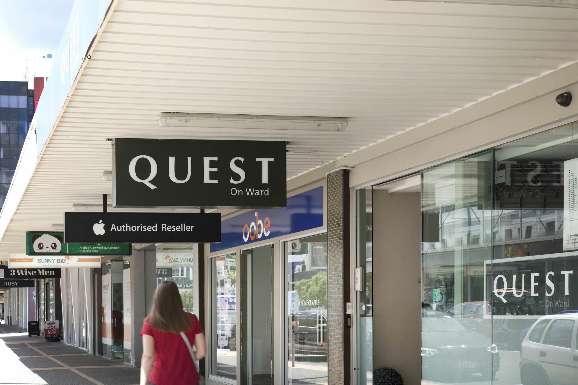 Quest On Ward Serviced Apartments Hamilton Esterno foto